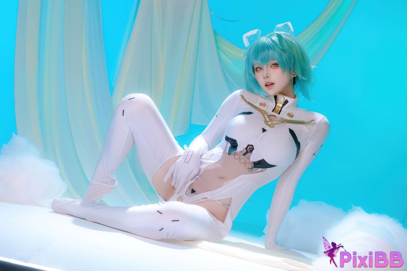 Cosplayer Island fish azur lane Nakhimov admiral PixiBB.COM 033