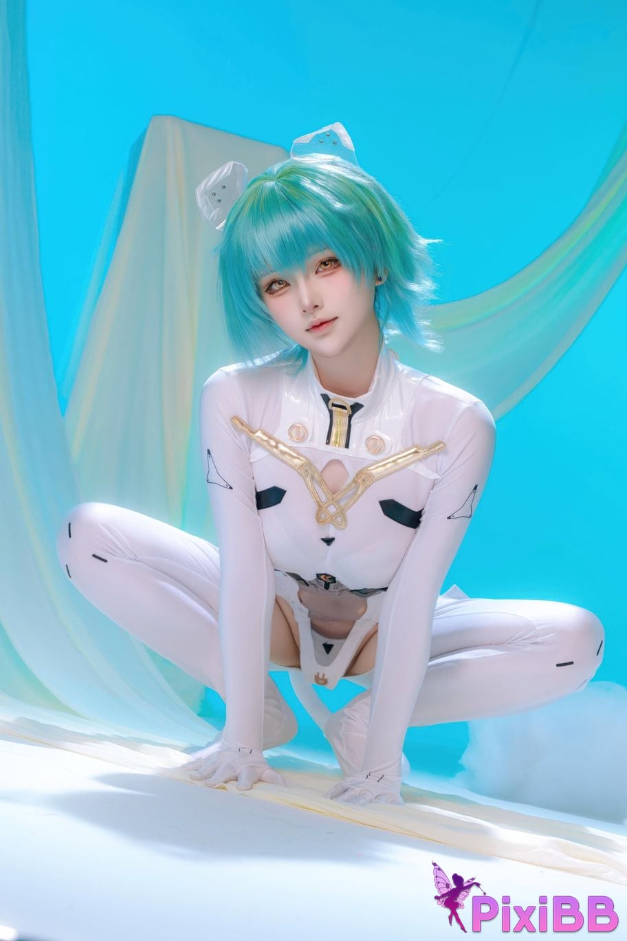 Cosplayer Island fish azur lane Nakhimov admiral PixiBB.COM 035