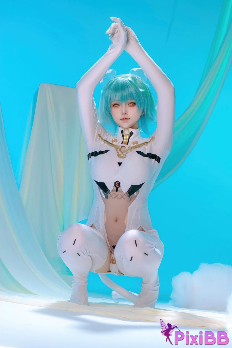 Cosplayer Island fish azur lane Nakhimov admiral PixiBB.COM 037