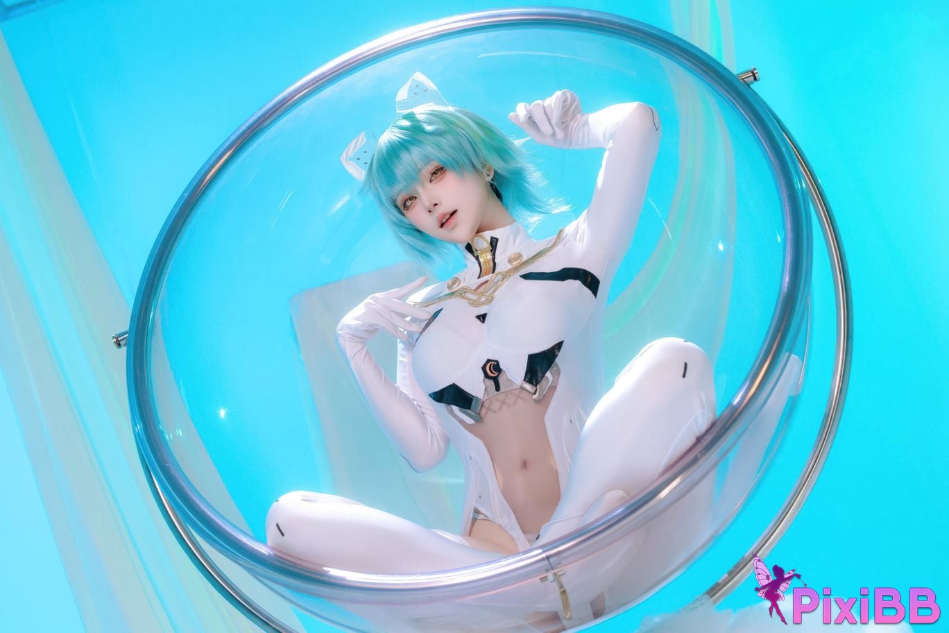 Cosplayer Island fish azur lane Nakhimov admiral PixiBB.COM 041