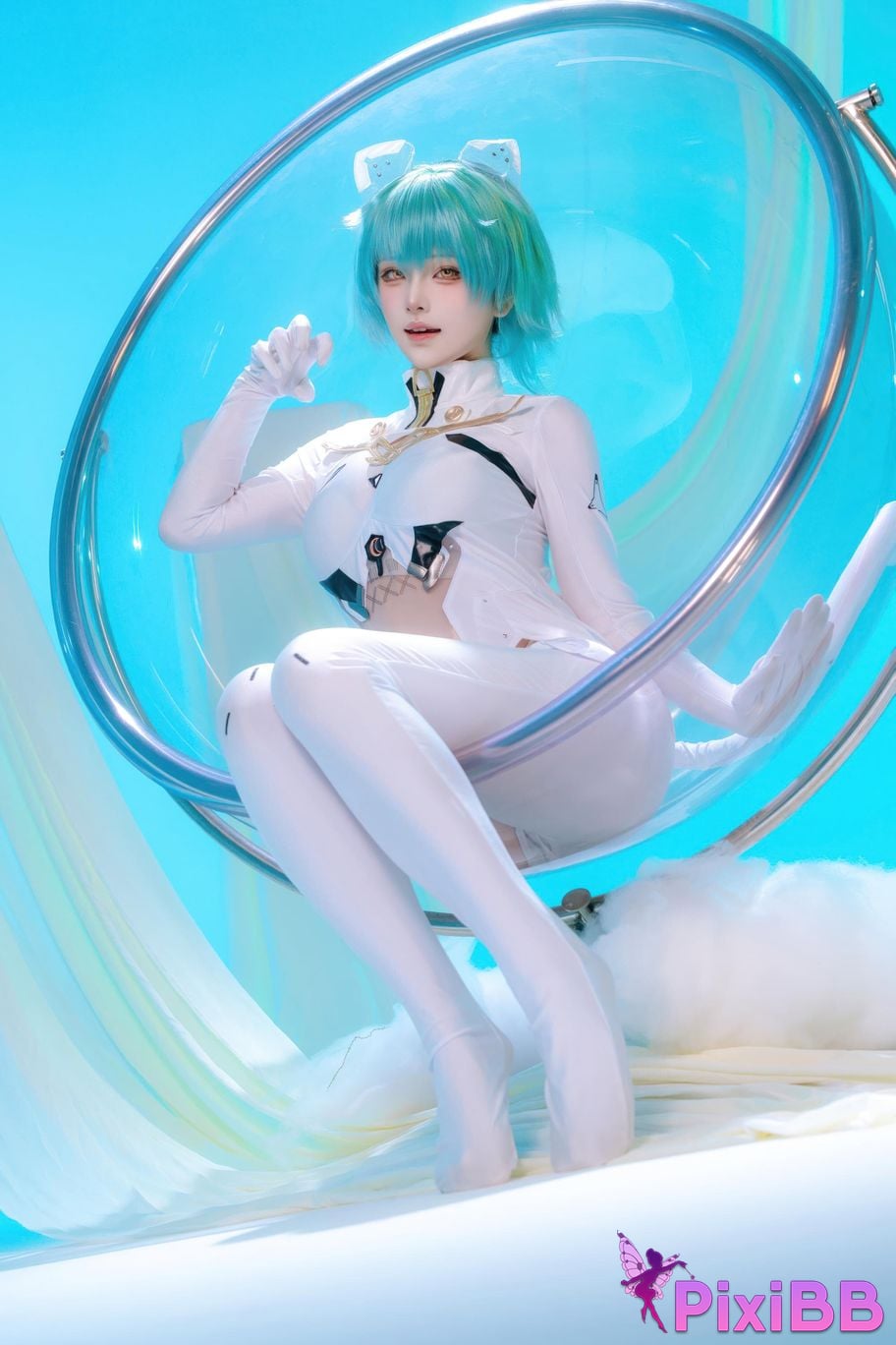 Cosplayer Island fish azur lane Nakhimov admiral PixiBB.COM 043