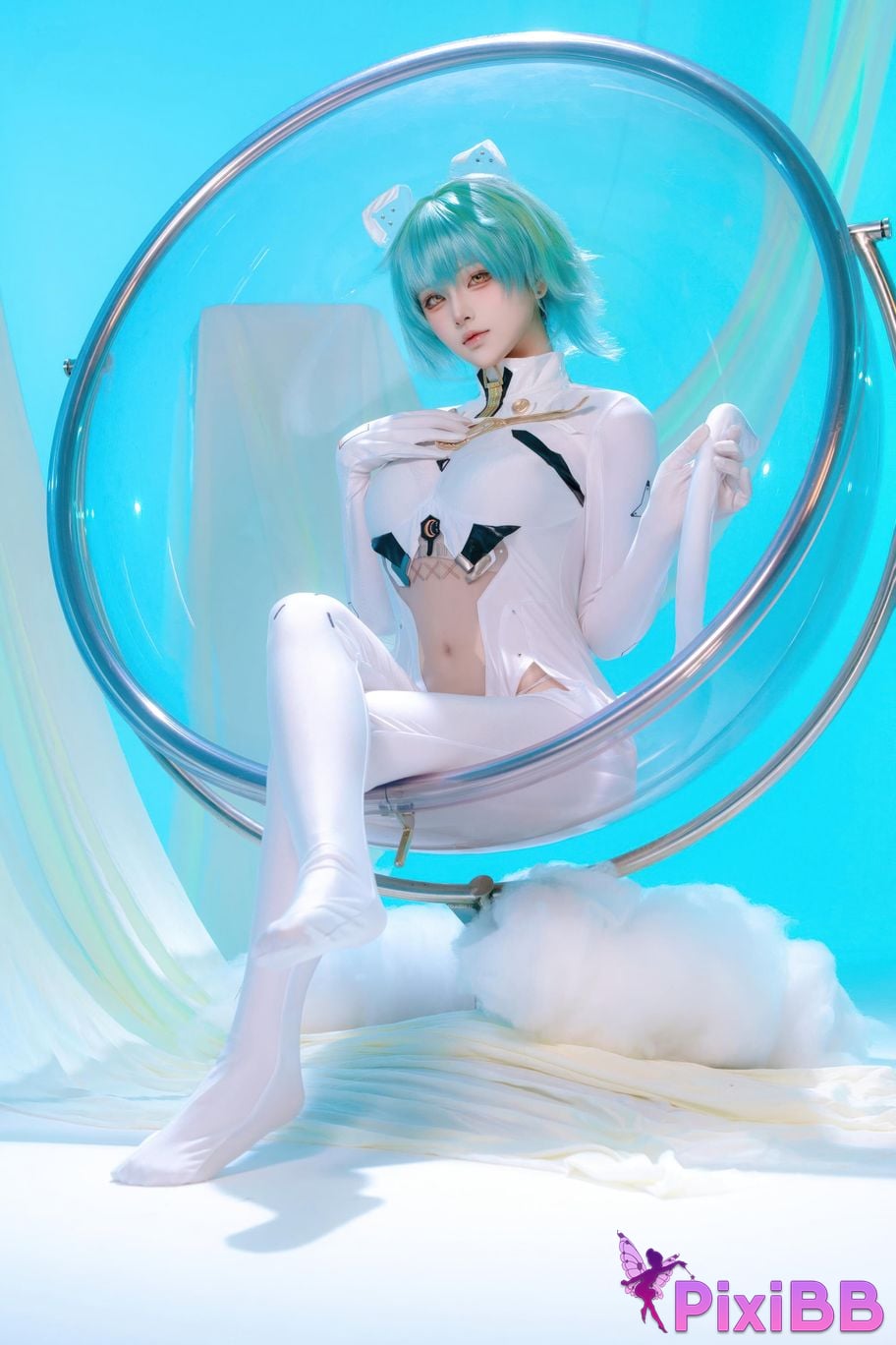 Cosplayer Island fish azur lane Nakhimov admiral PixiBB.COM 044