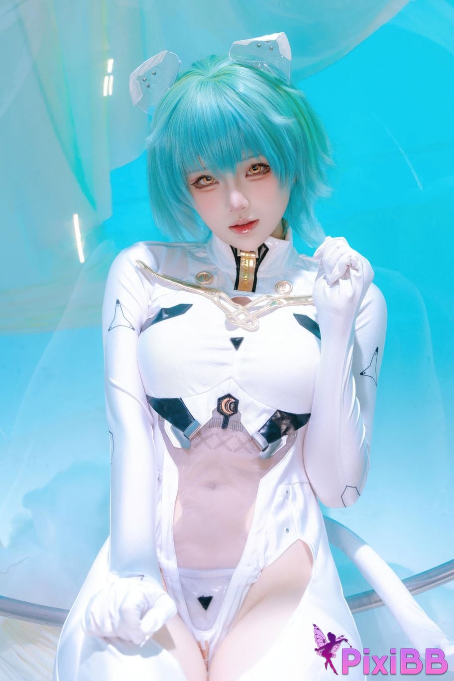 Cosplayer Island fish azur lane Nakhimov admiral PixiBB.COM 045