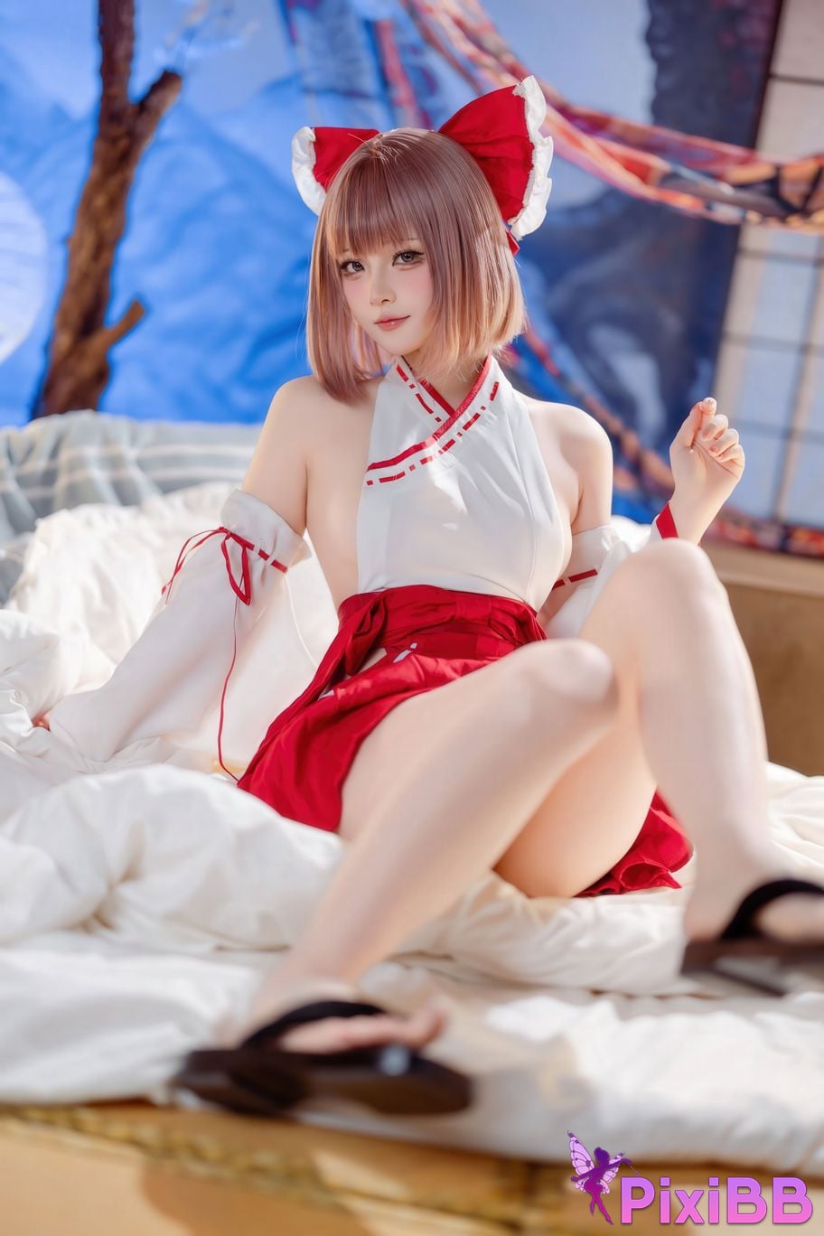 Cosplay Island Fish Part time Witch Girl PixiBB.COM 001