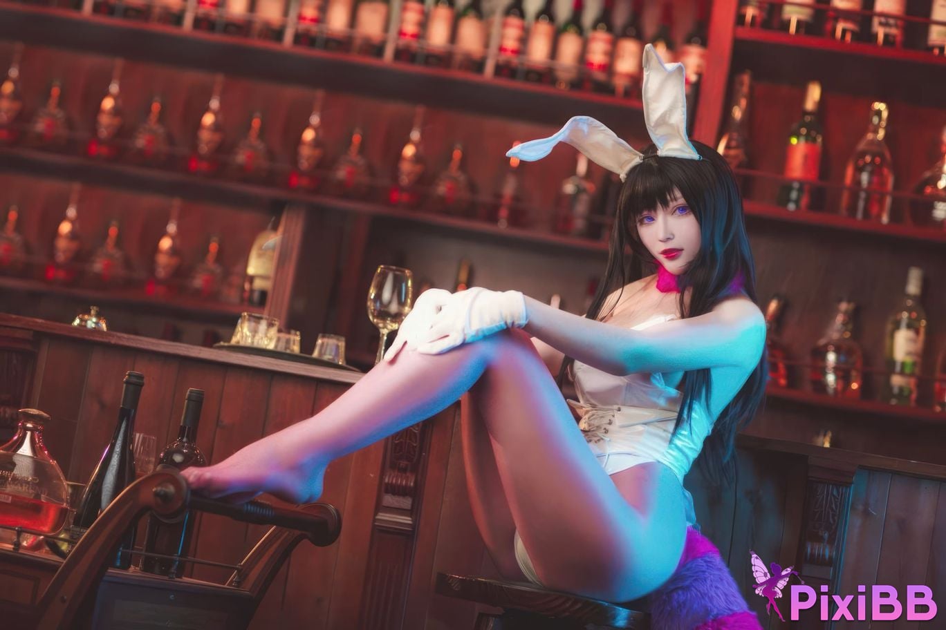 Cosplayer cheese cubes wii Devil sister bunny girl PixiBB.COM 024