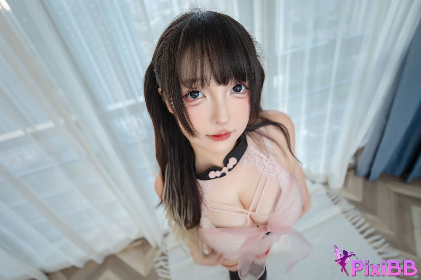 Cosplay Kamikasaka Matsuhiro Attack Speed Double Ponytail PixiBB.COM 015