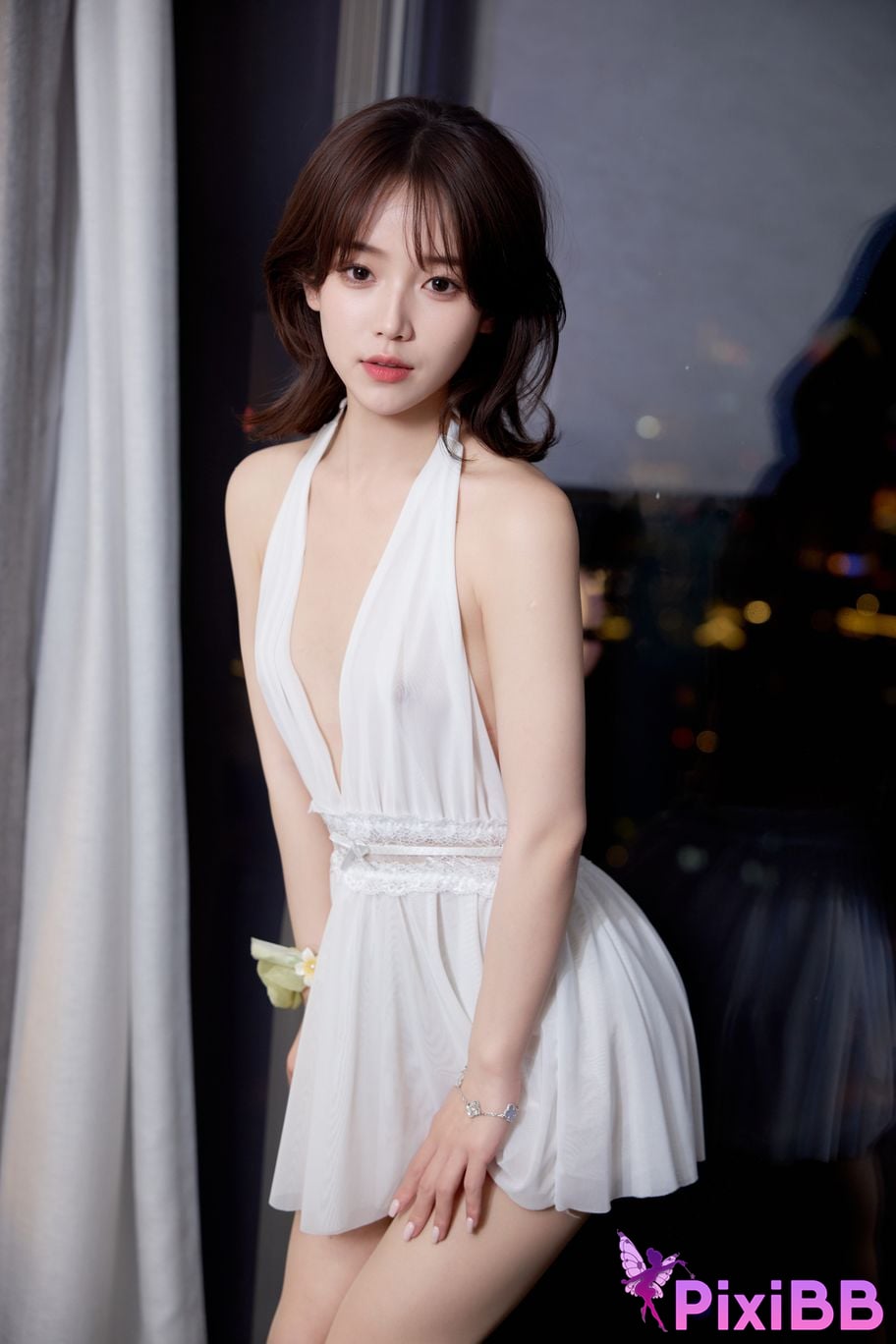 XR Uncensored juice her white skirt PixiBB.COM 012