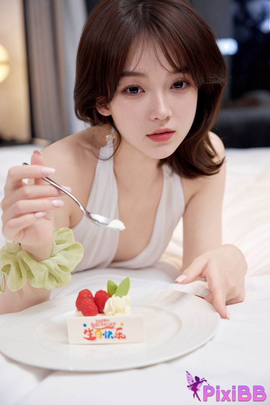 XR Uncensored juice her white skirt PixiBB.COM 019