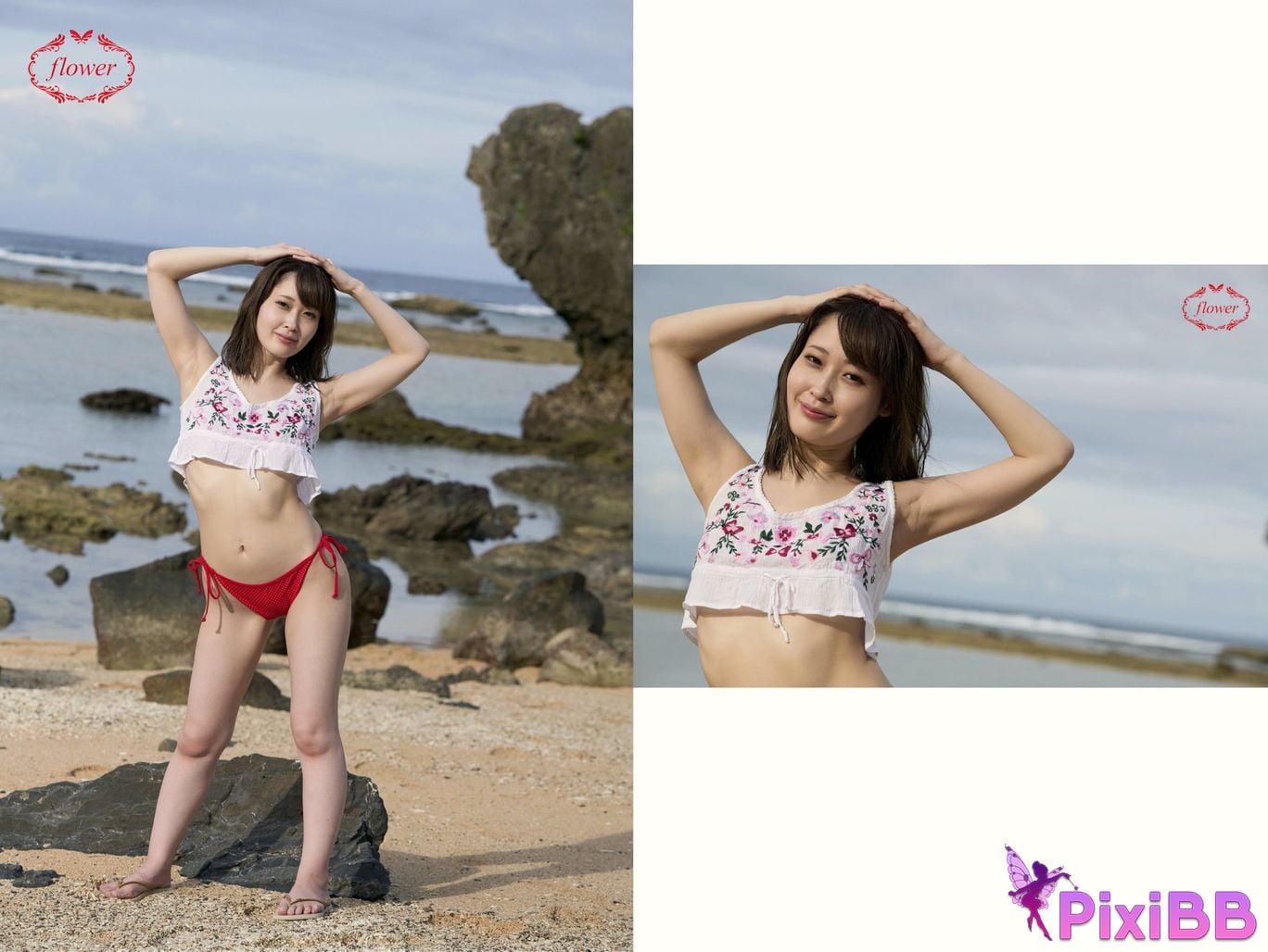 Japanese Idol Mizuki Amane natural flower sounds FLOWER digital photo book Vol.01 PixiBB.COM 004