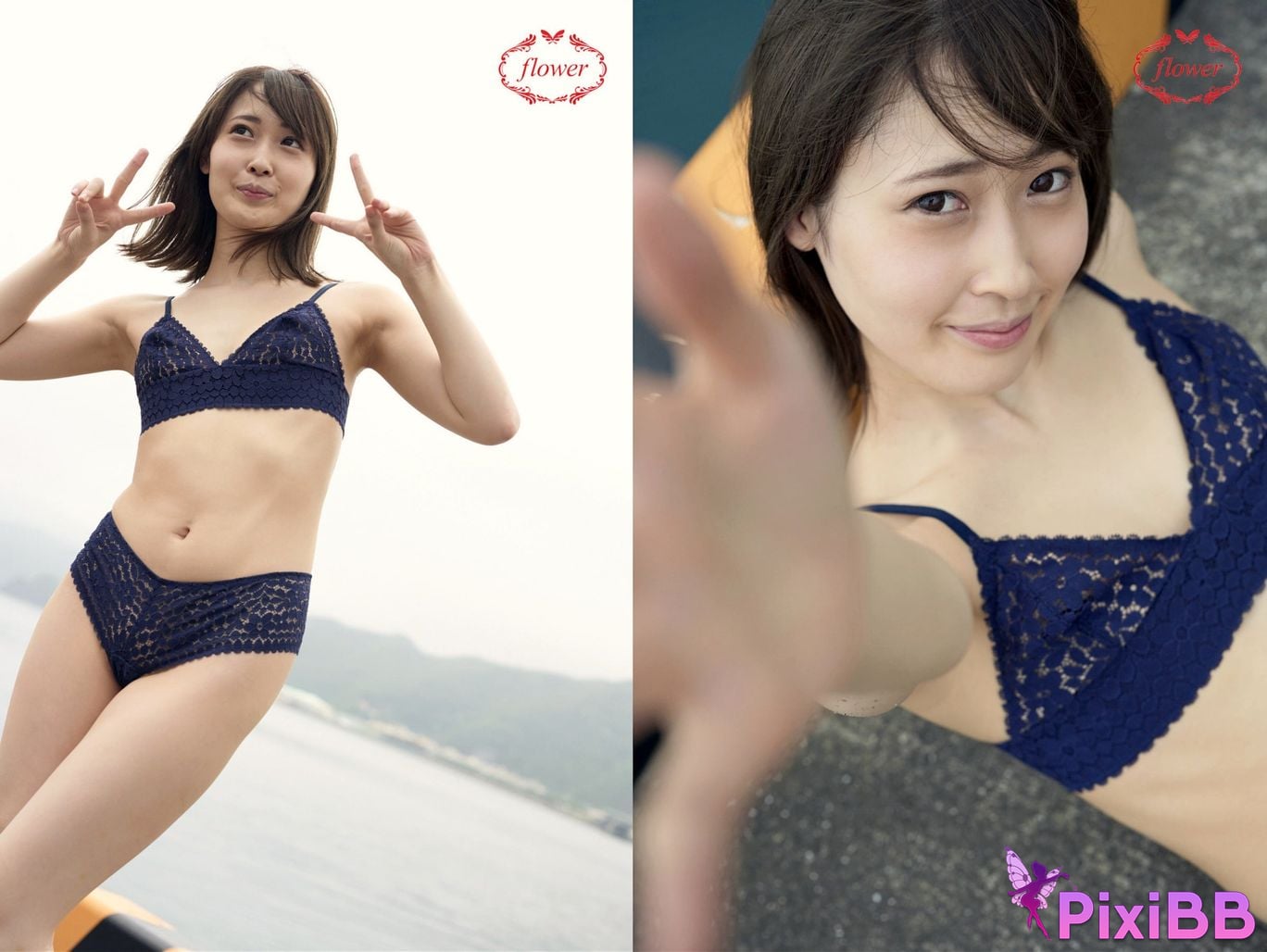 Japanese Idol Mizuki Amane natural flower sounds FLOWER digital photo book Vol.01 PixiBB.COM 042