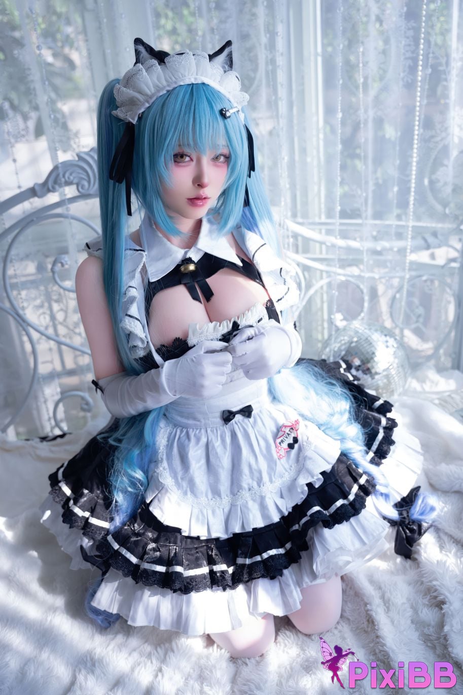 Cosplayer Yuno Shimizu Nikke goddess of victory Privati PixiBB.COM 009