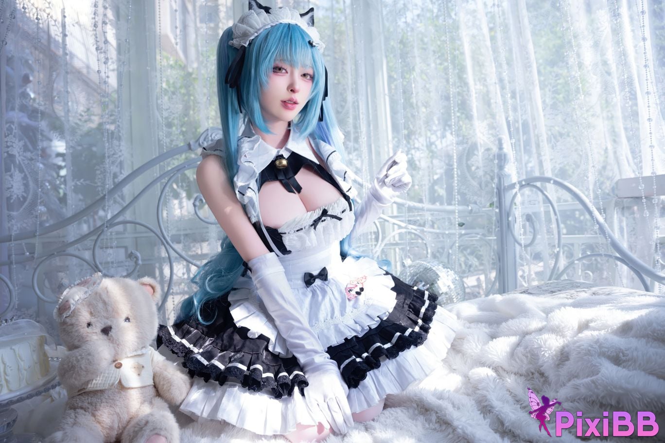 Cosplayer Yuno Shimizu Nikke goddess of victory Privati PixiBB.COM 014