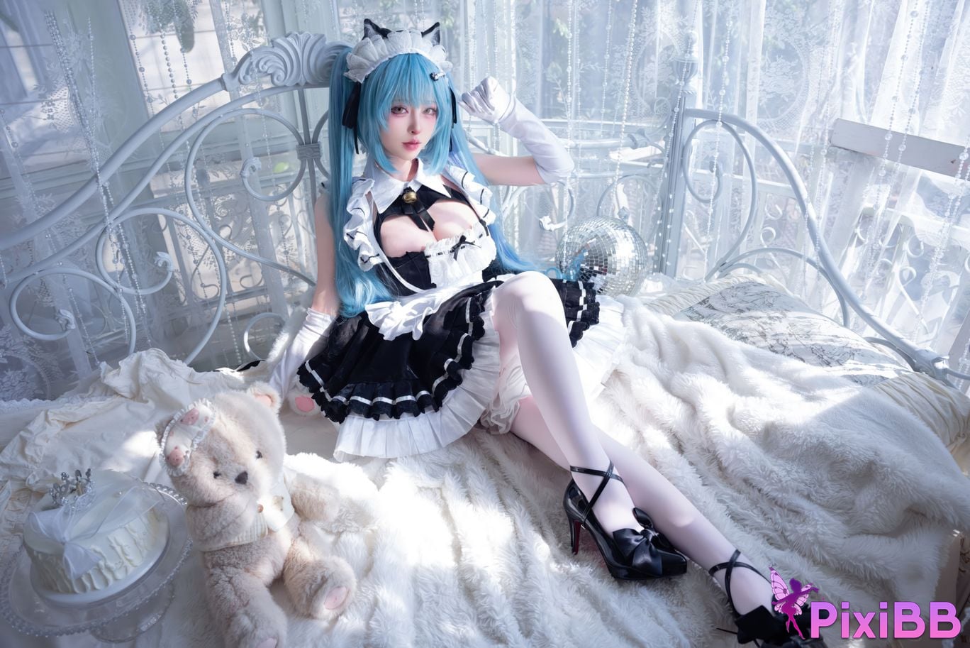 Cosplayer Yuno Shimizu Nikke goddess of victory Privati PixiBB.COM 016