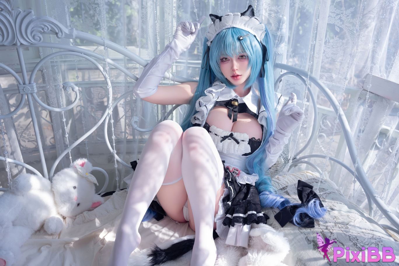 Cosplayer Yuno Shimizu Nikke goddess of victory Privati PixiBB.COM 024