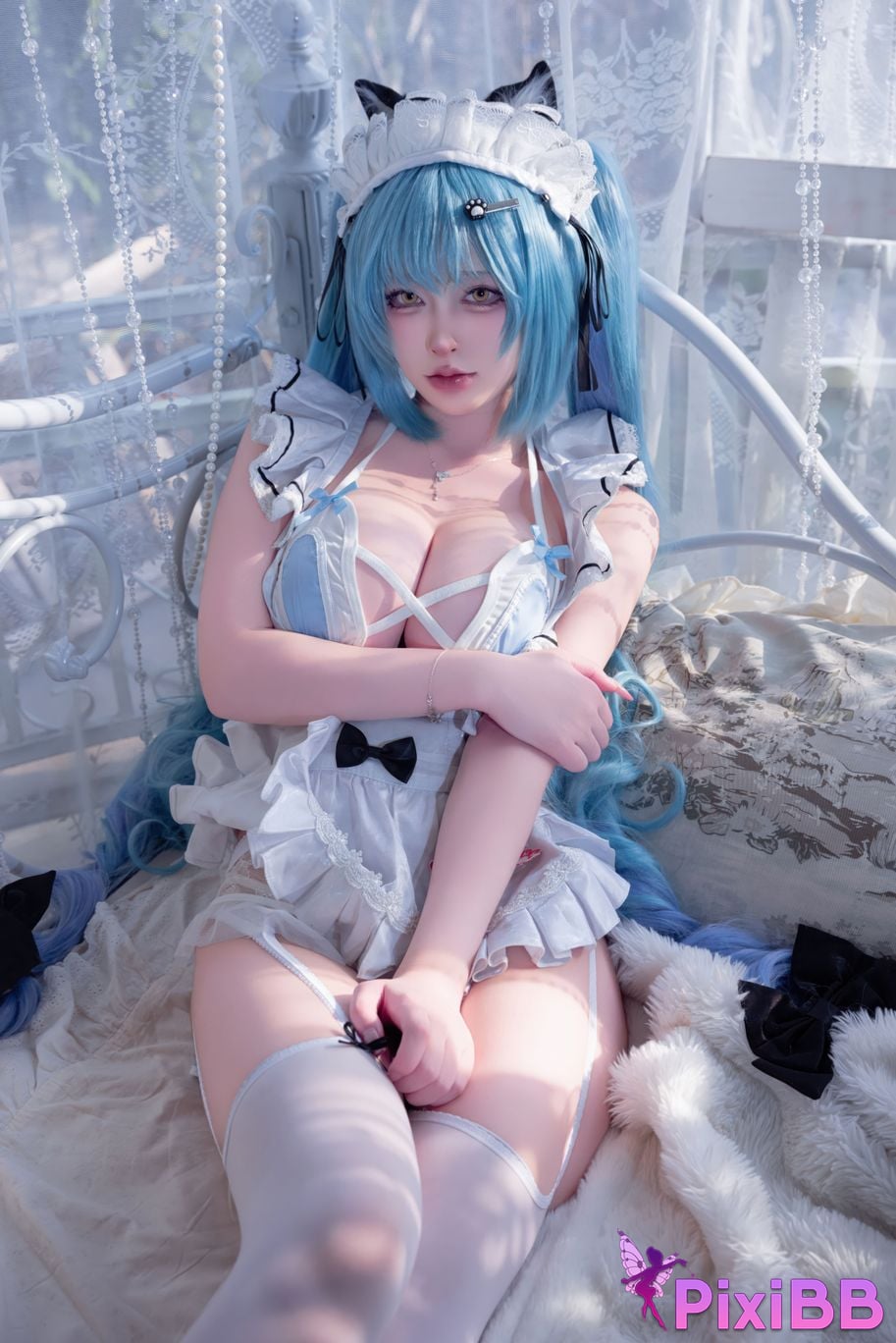 Cosplayer Yuno Shimizu Nikke goddess of victory Privati PixiBB.COM 065