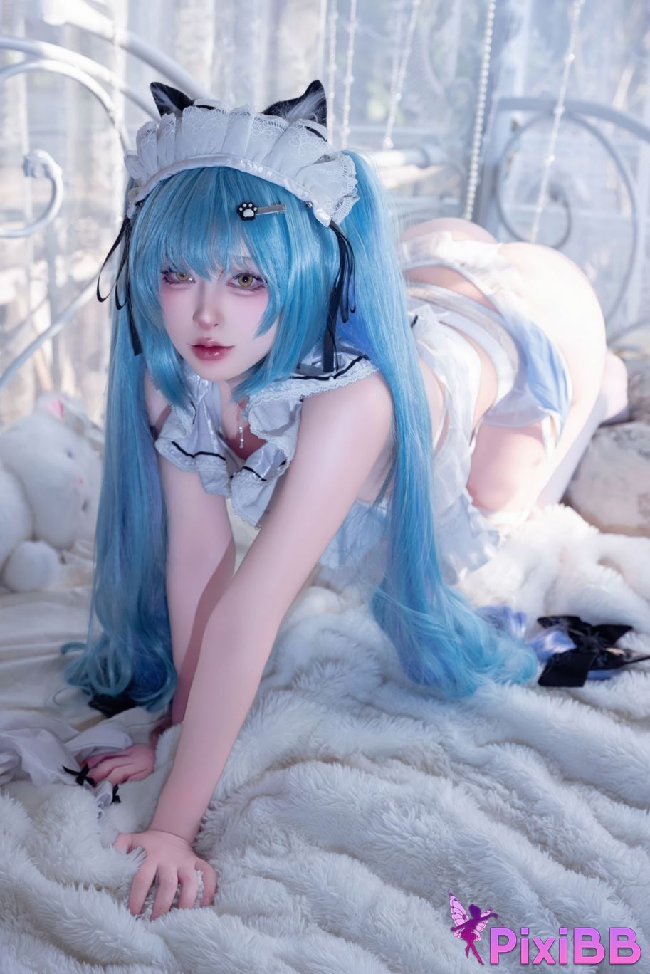 Cosplayer Yuno Shimizu Nikke goddess of victory Privati PixiBB.COM 085