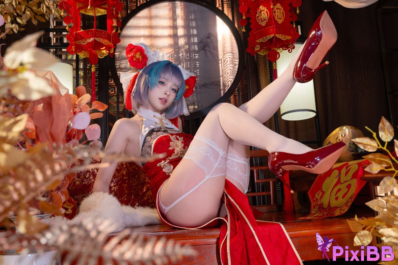 Coser Qing shui you nai PixiBB.COM 003