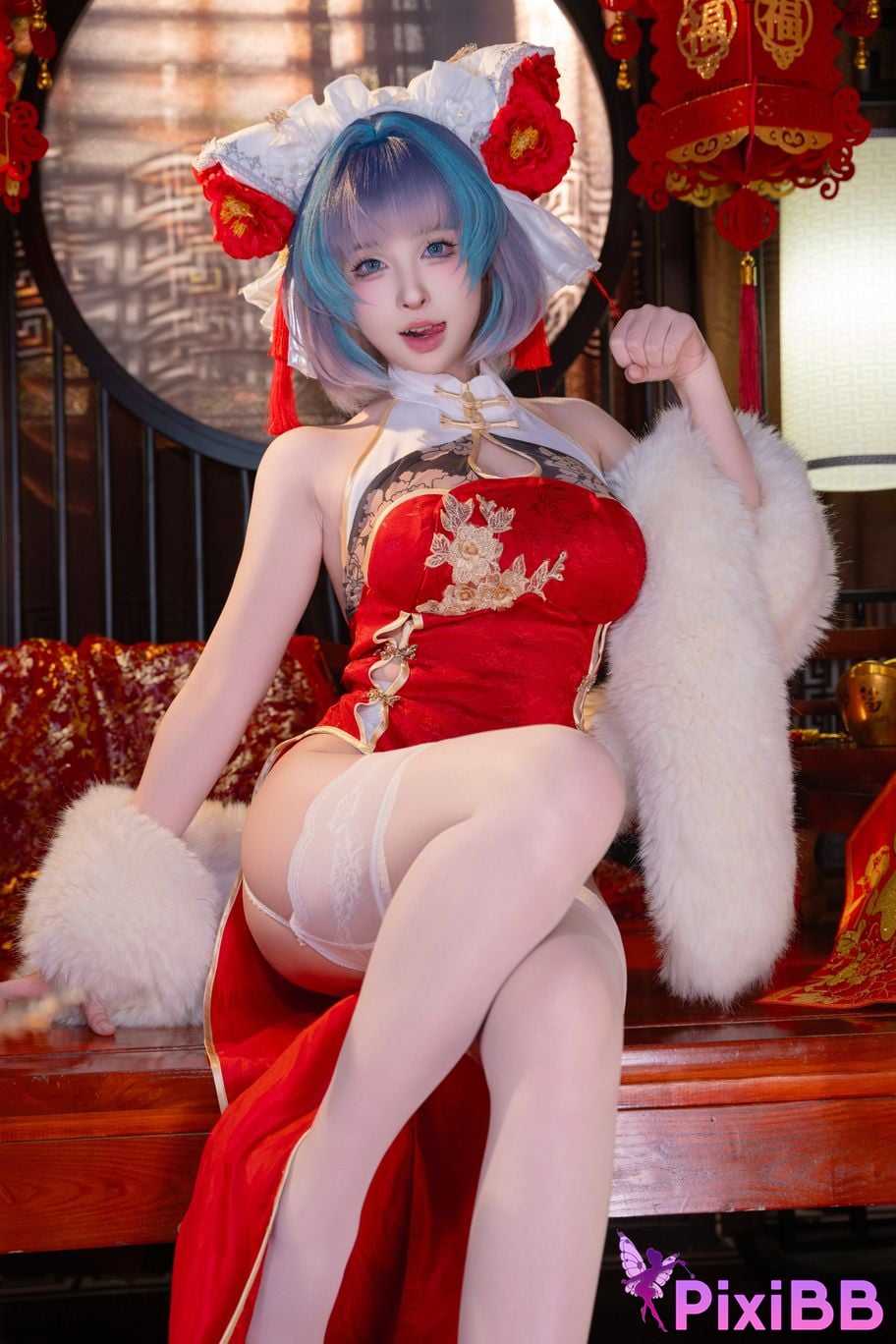 Coser Qing shui you nai PixiBB.COM 012