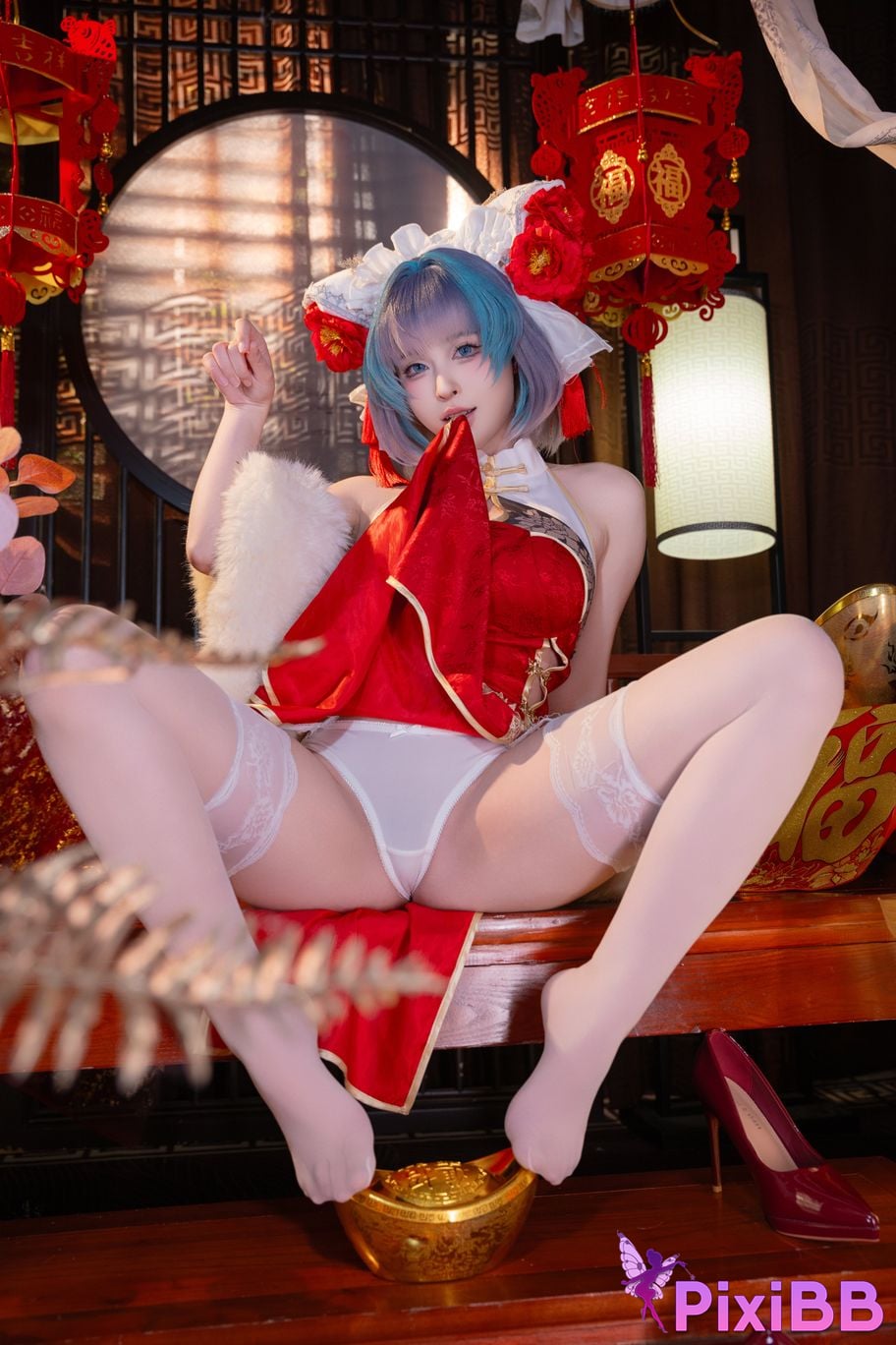 Coser Qing shui you nai PixiBB.COM 027