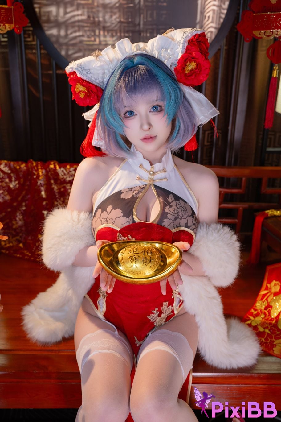 Coser Qing shui you nai PixiBB.COM 031