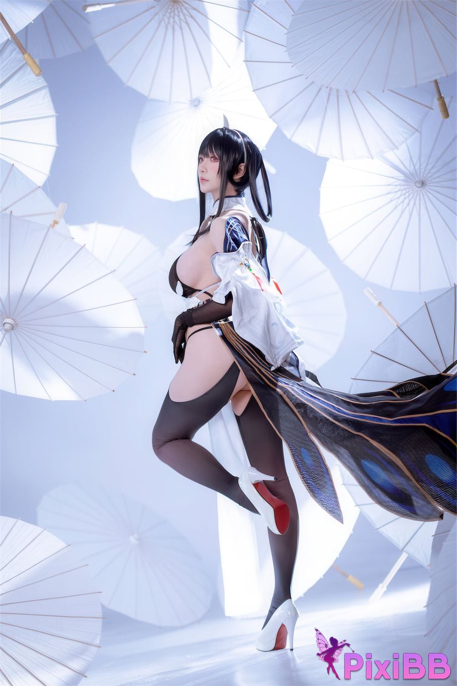 Cosplayer The star is late Hoshilily Azur Lane Chen Hai azur lane Zhenhai Reform PixiBB.COM 007