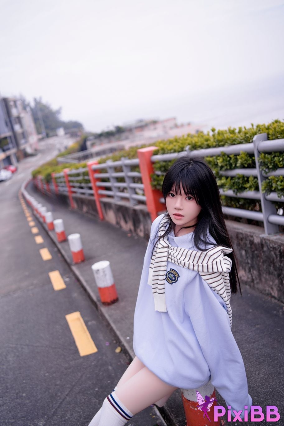 Cosplayer Sakura peach meow blue PixiBB.COM 003