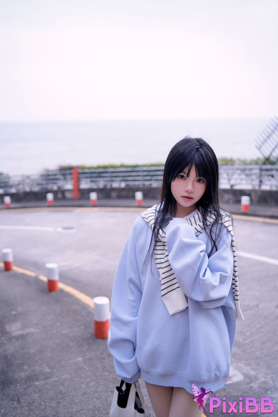 Cosplayer Sakura peach meow blue PixiBB.COM 004