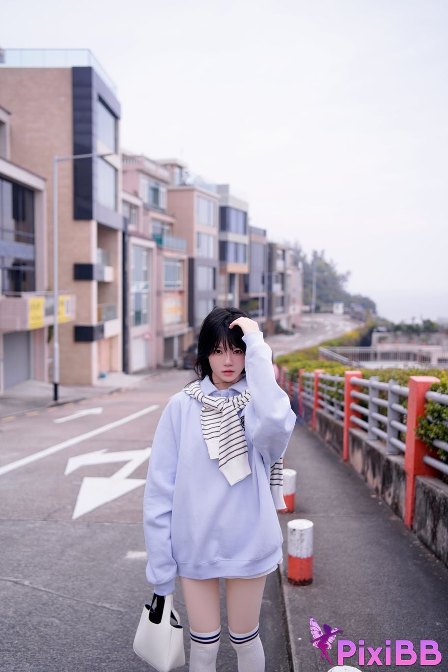 Cosplayer Sakura peach meow blue PixiBB.COM 013