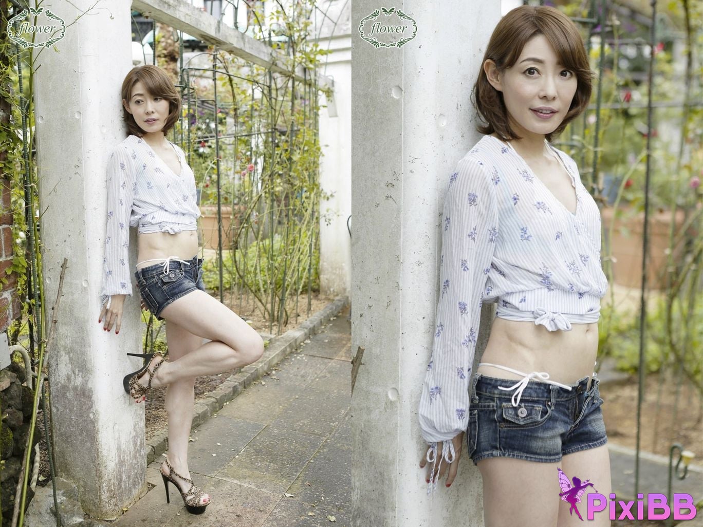 Japanese Idol Manaka Matsuyama FLOWER digital photo book Vol.01 PixiBB.COM 004