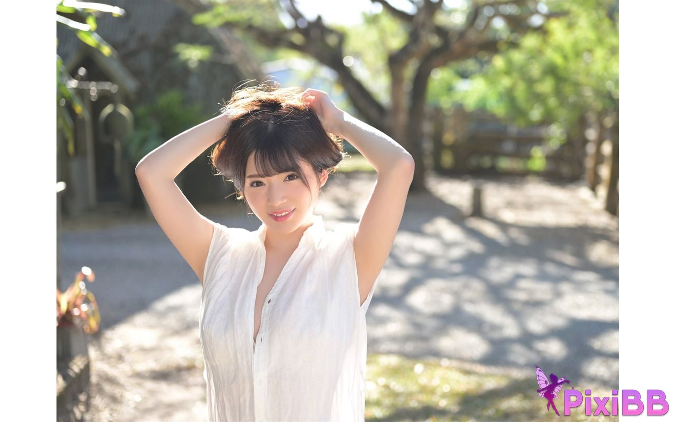 Japanese Idol Nodoka Sakuraba FRIDAY digital photo book My own G breasted maid PixiBB.COM 040