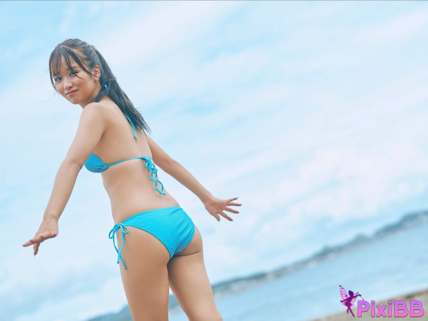 Japanese Idol Ririka Moriwaki FLASH digital photo book Because its my first love PixiBB.COM 032