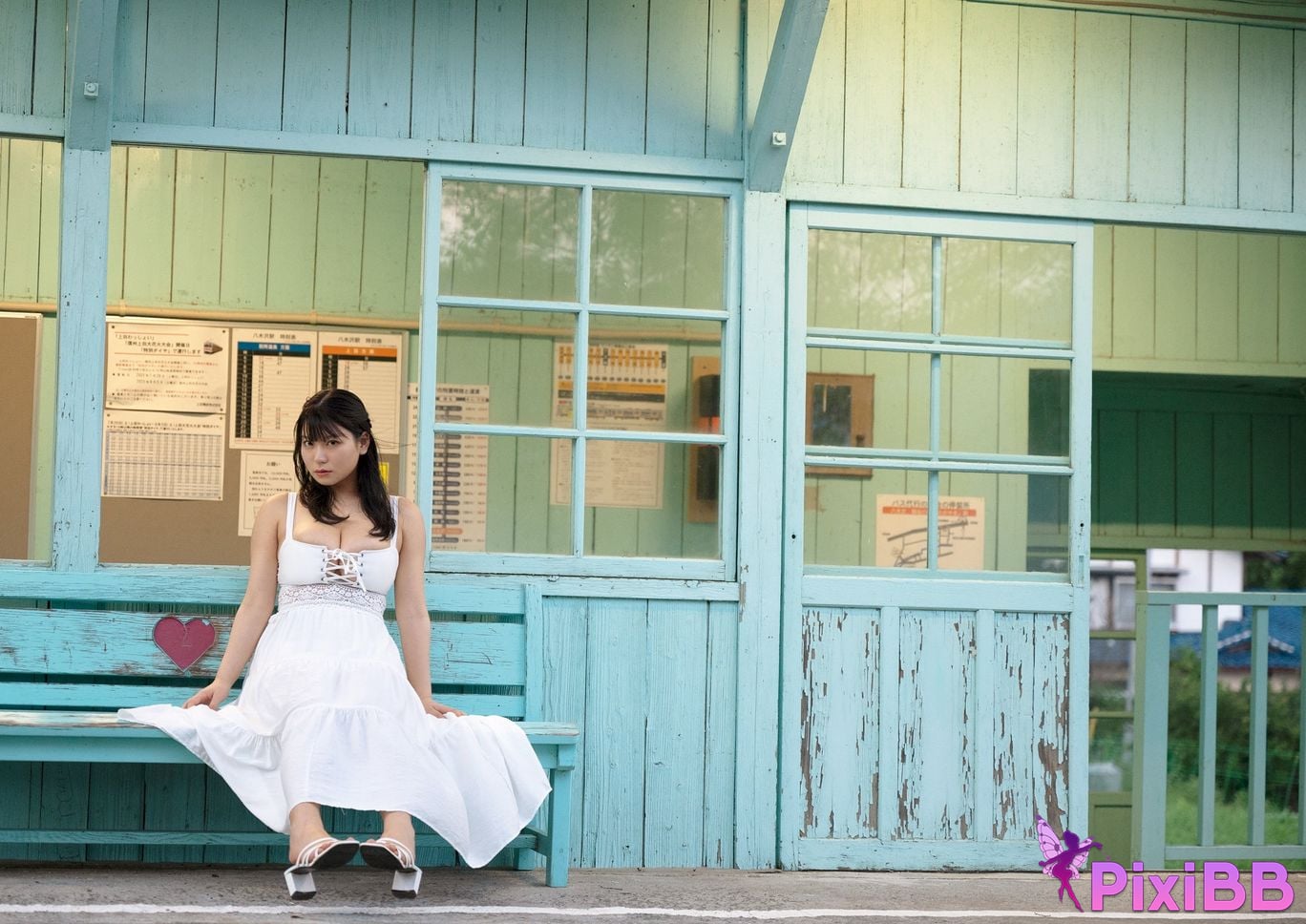 Japanese Idol Memo Oba Tsukihana Memori photo collection last memory PixiBB.COM 047