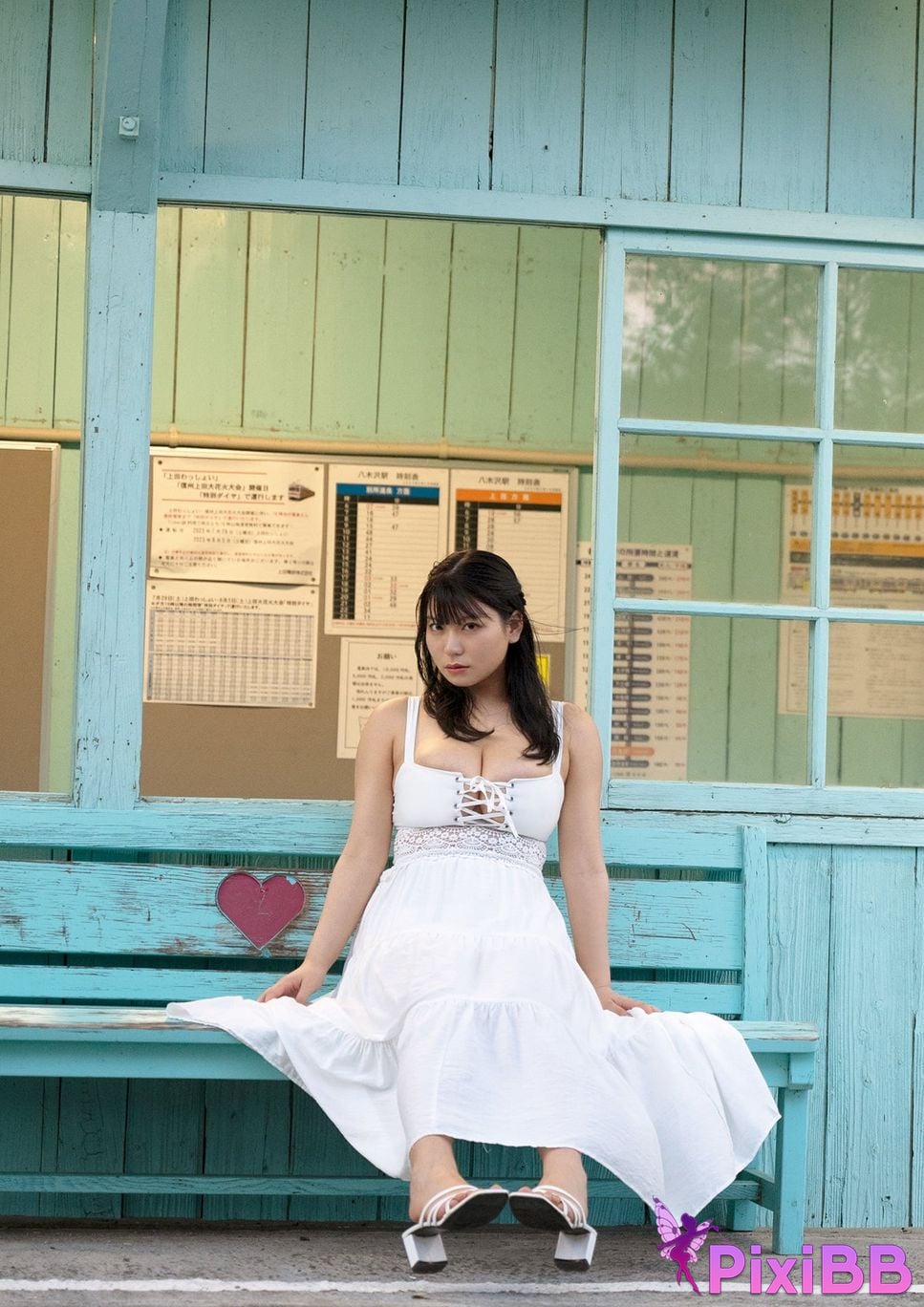 Japanese Idol Memo Oba Tsukihana Memori photo collection last memory PixiBB.COM 049