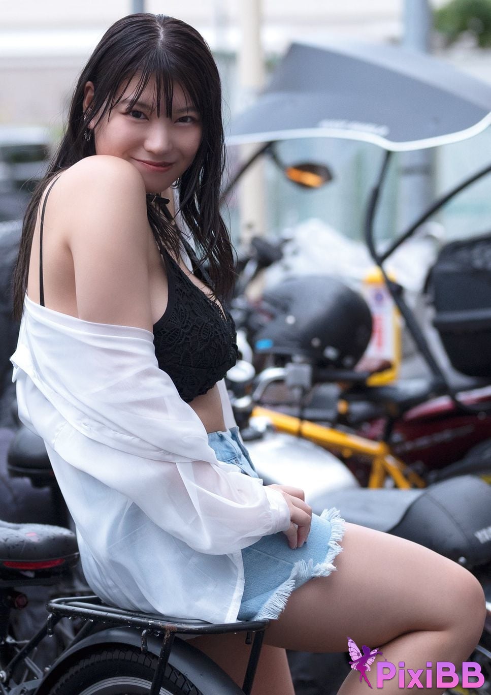 Japanese Idol Memo Oba Tsukihana Memori photo collection last memory PixiBB.COM 072