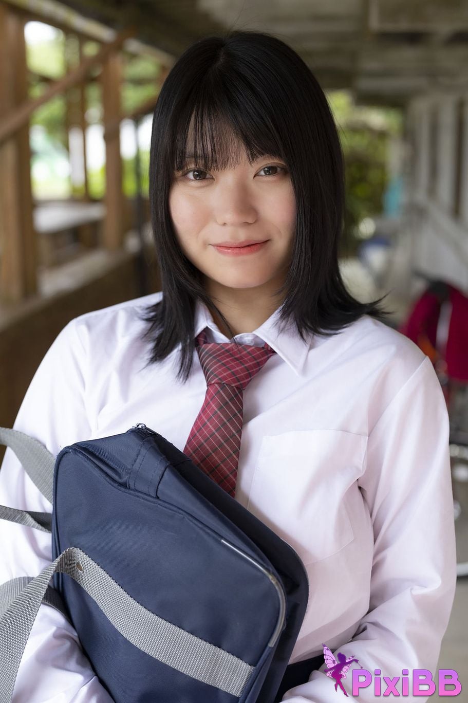 Japanese Idol Memo Oba Moon flower T o b i g PixiBB.COM 042