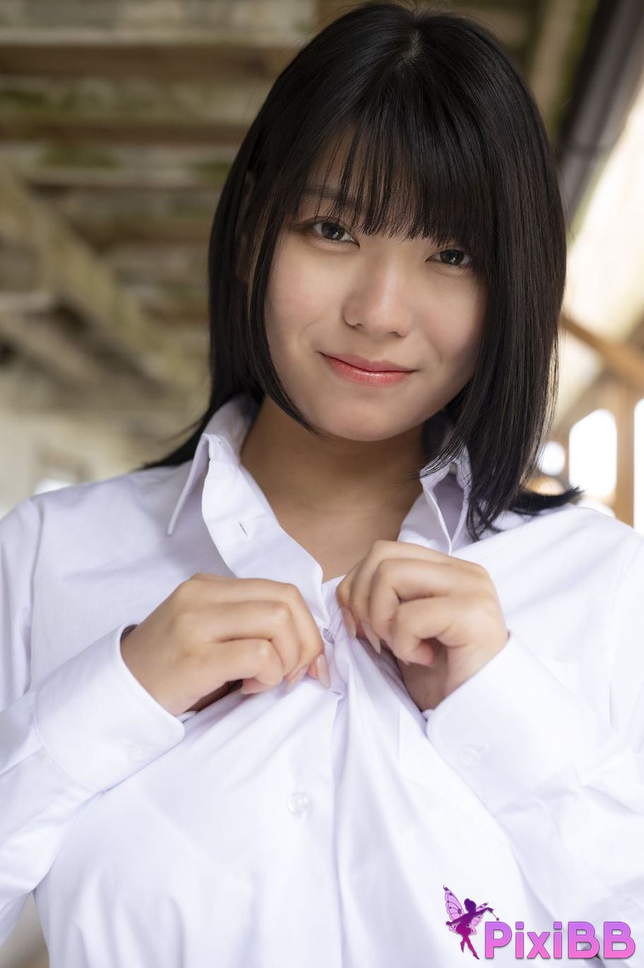 Japanese Idol Memo Oba Moon flower T o b i g PixiBB.COM 045