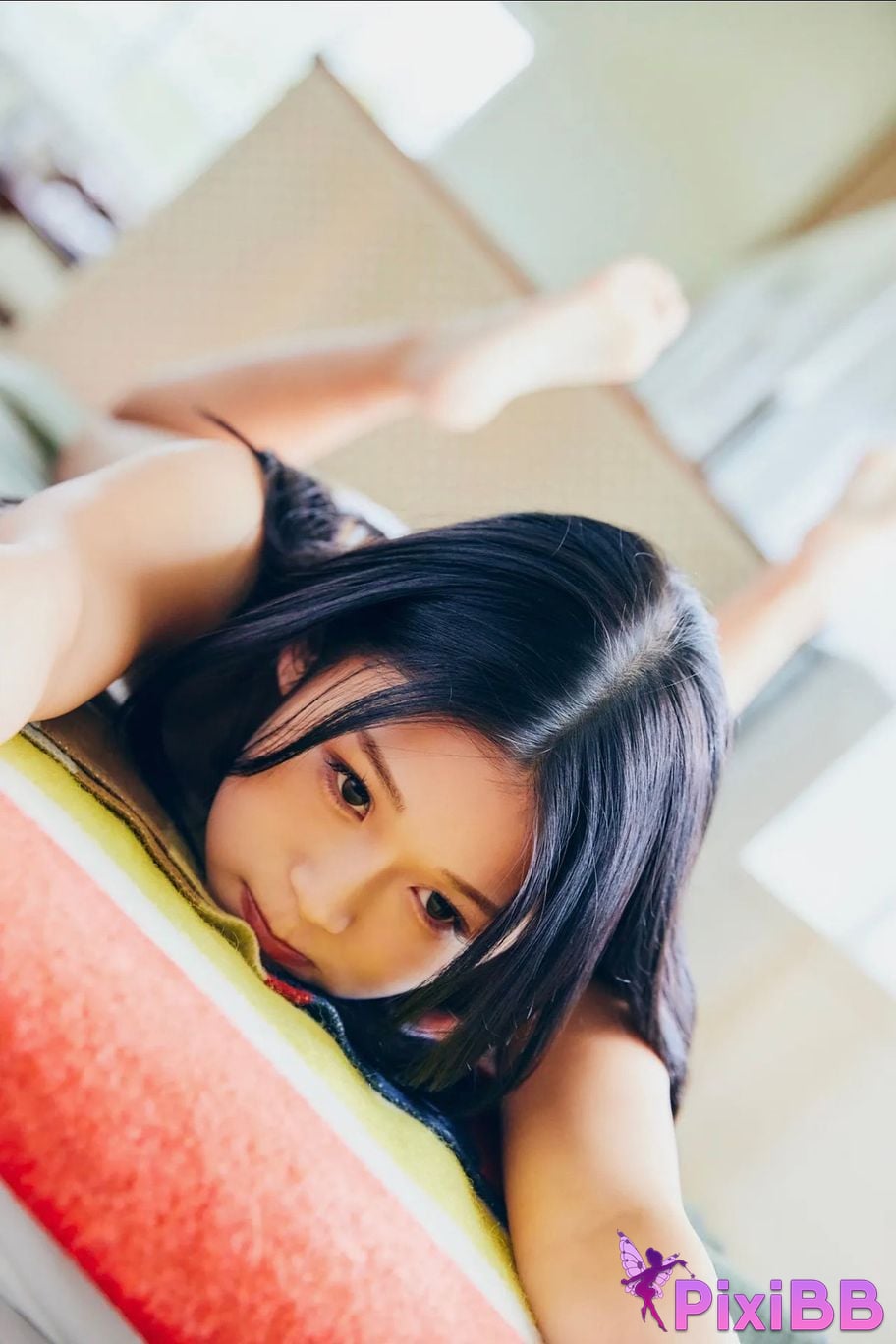 Japanese Idol Rino Matsumoto FRIDAY digital photo book MAX124km h Fascinated by the straight PixiBB.COM 037