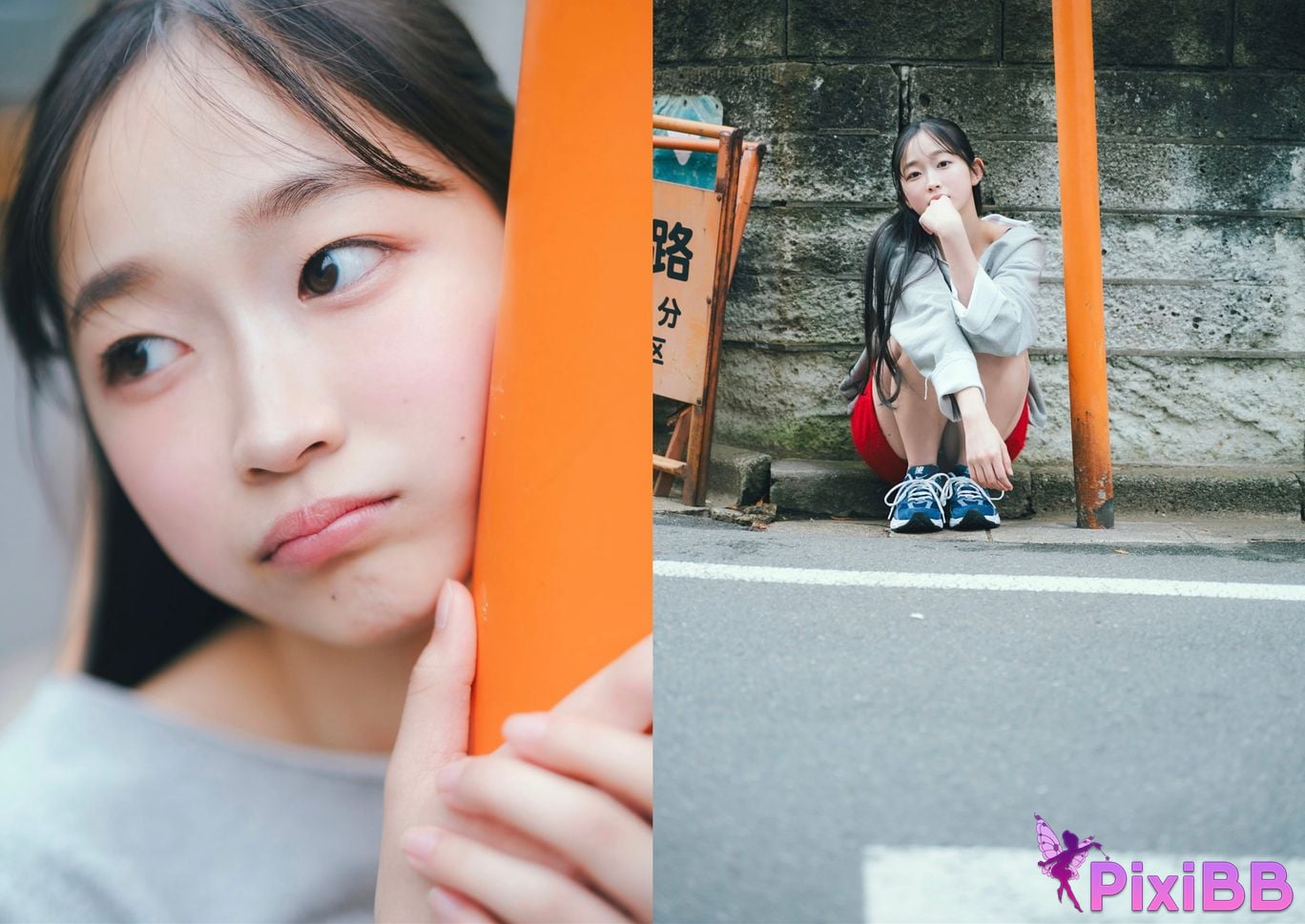 Japanese Idol Hinano Chiba GIRLS graph. digital photo book colorful transparency PixiBB.COM 013