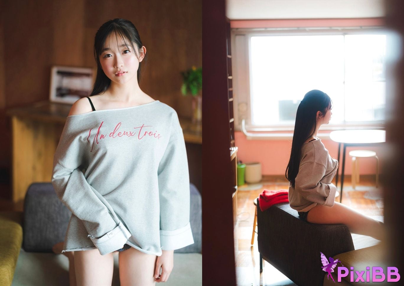 Japanese Idol Hinano Chiba GIRLS graph. digital photo book colorful transparency PixiBB.COM 017