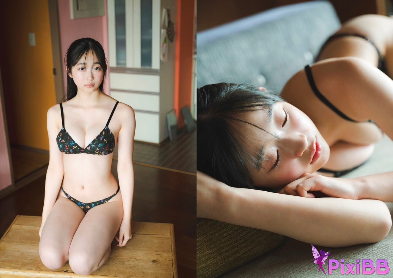 Japanese Idol Hinano Chiba GIRLS graph. digital photo book colorful transparency PixiBB.COM 022