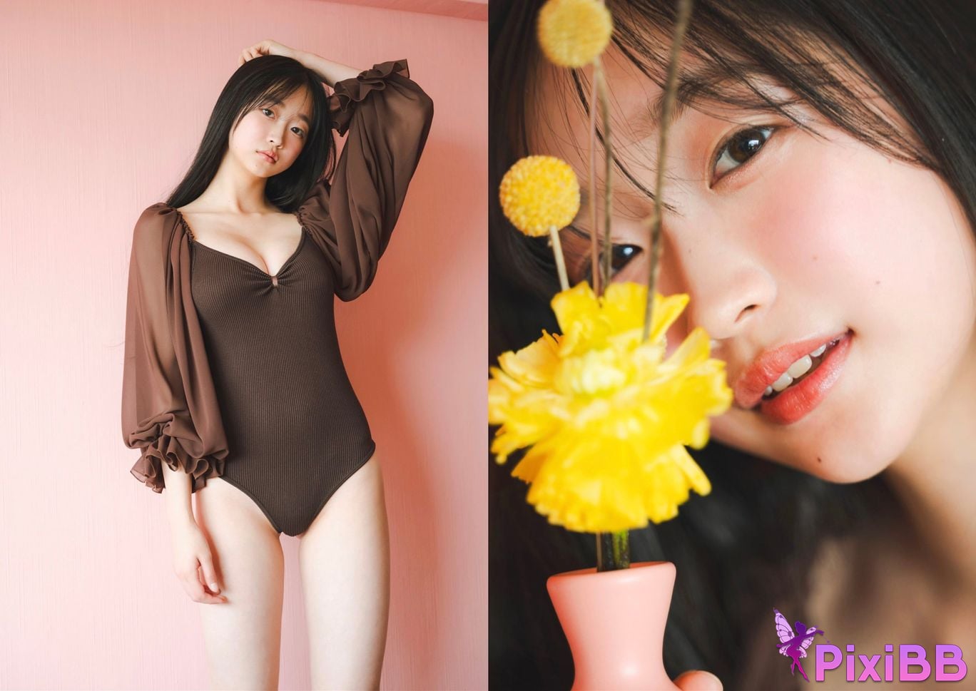 Japanese Idol Hinano Chiba GIRLS graph. digital photo book colorful transparency PixiBB.COM 025