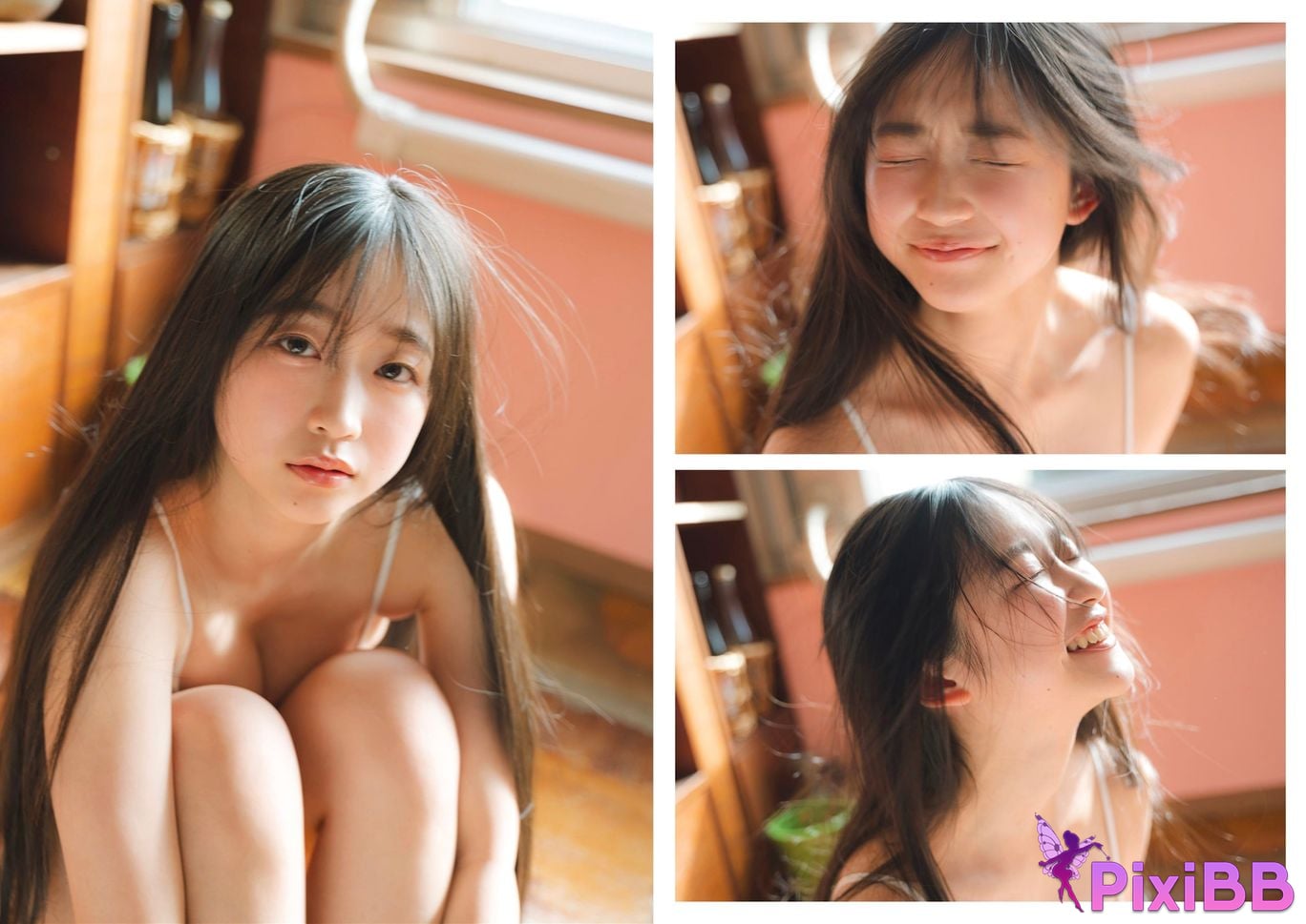 Japanese Idol Hinano Chiba GIRLS graph. digital photo book colorful transparency PixiBB.COM 032