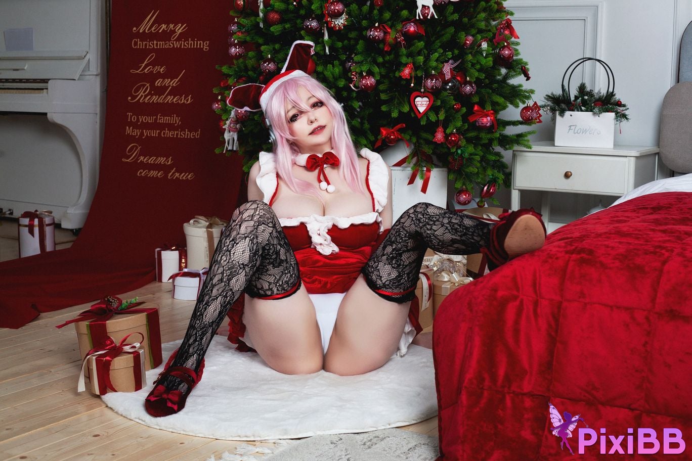 Kamelya Chan Super Sonico Xmas PixiBB.COM 12