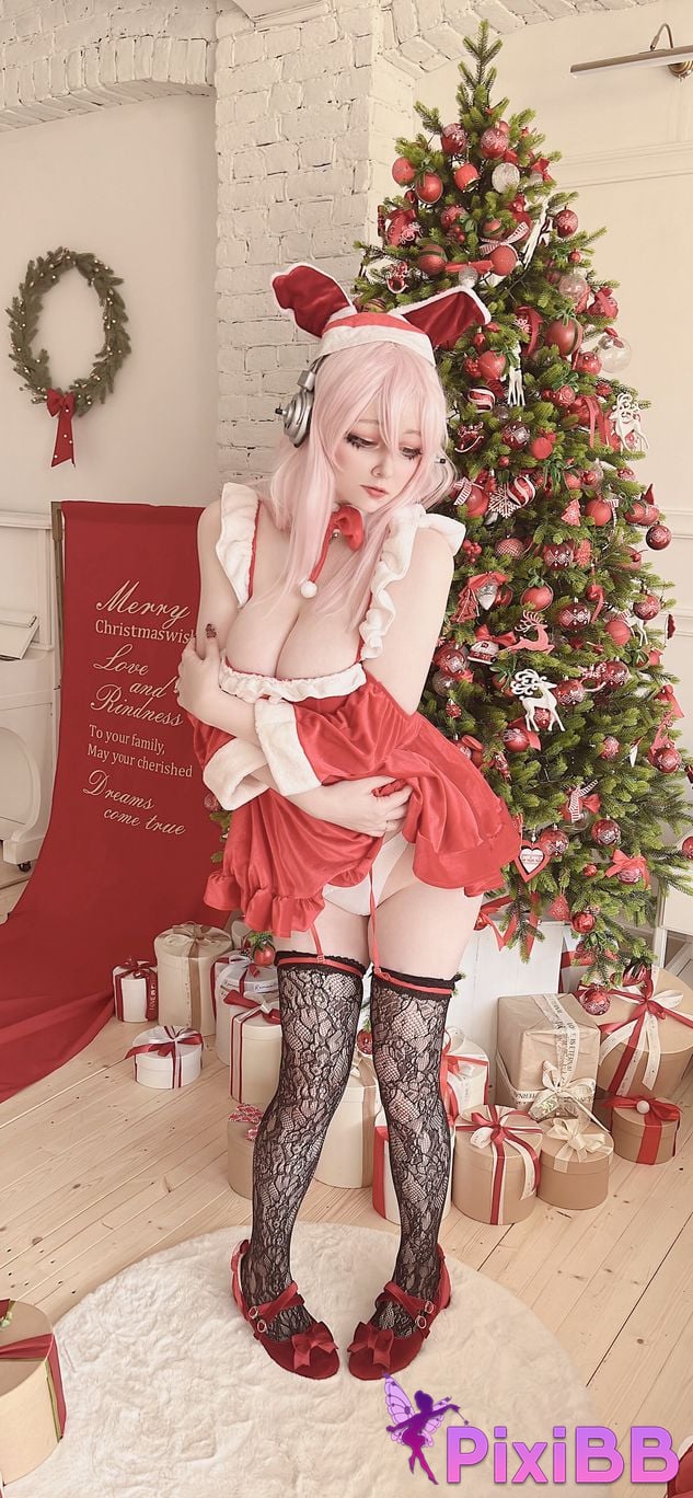 Kamelya Chan Super Sonico Xmas PixiBB.COM 18