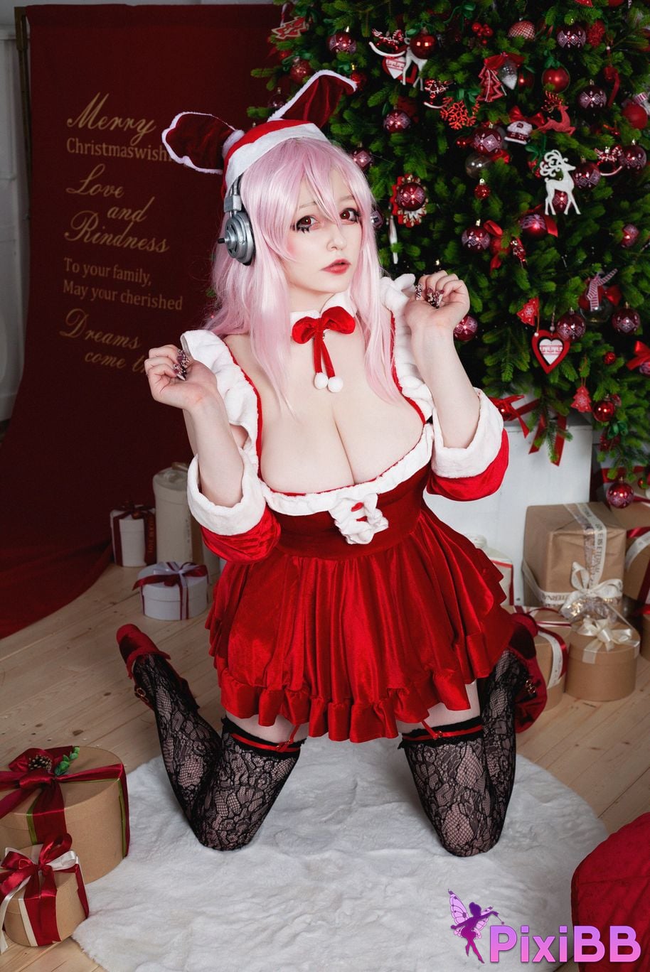 Kamelya Chan Super Sonico Xmas PixiBB.COM 2