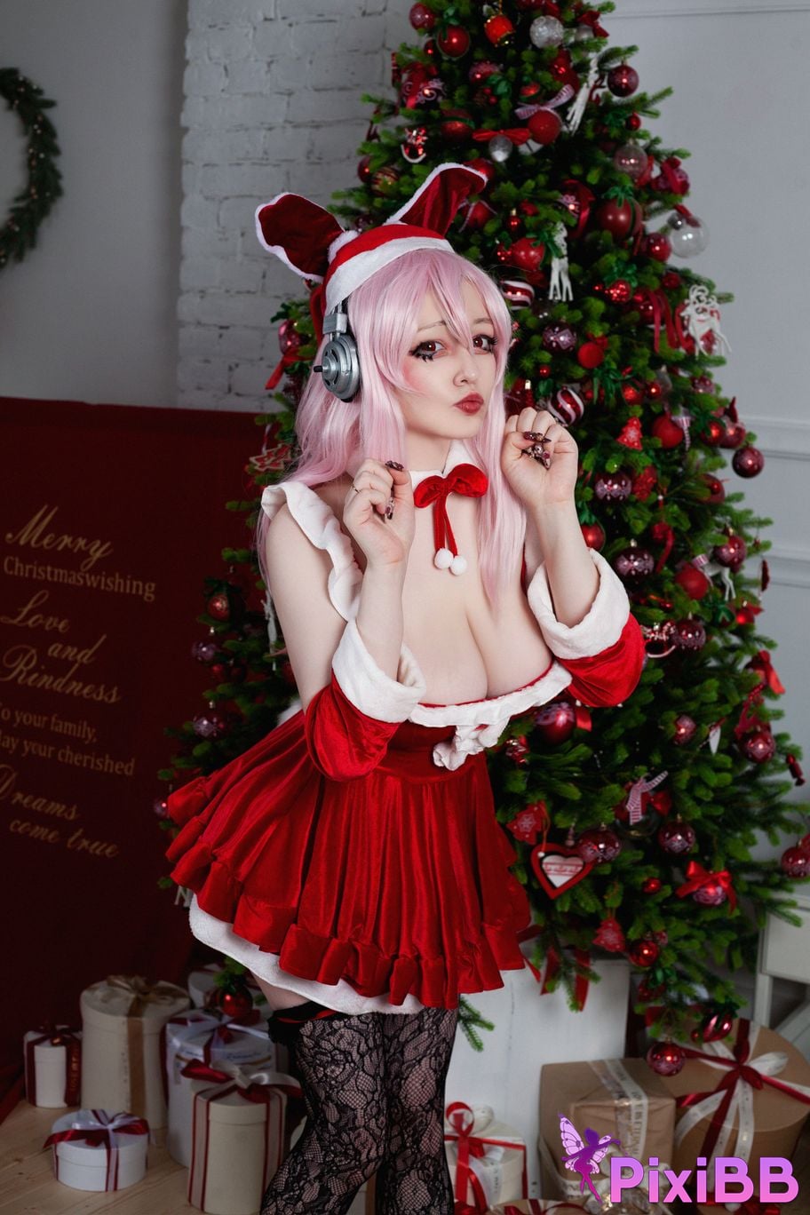 Kamelya Chan Super Sonico Xmas PixiBB.COM 33