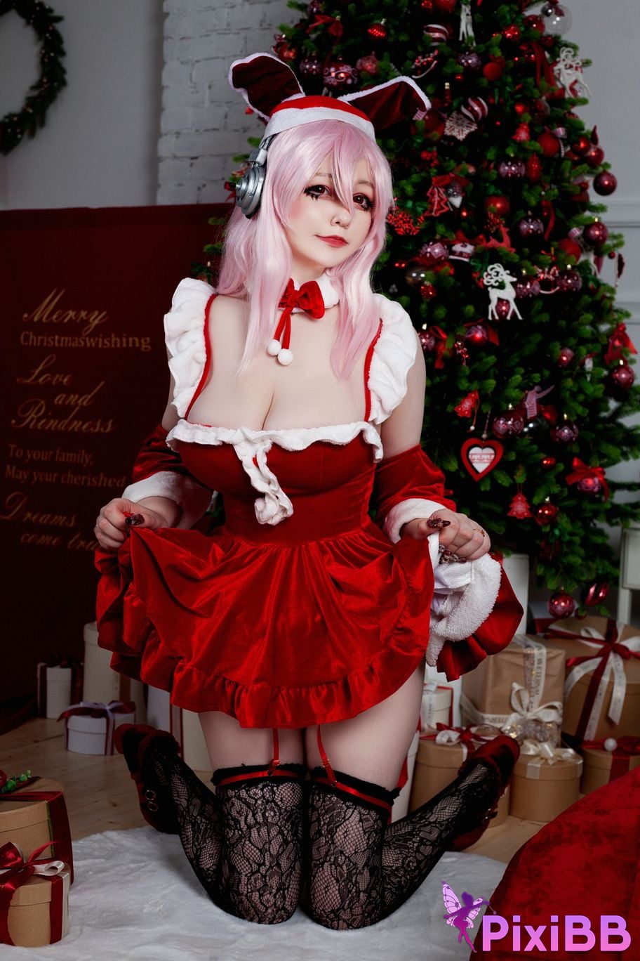 Kamelya Chan Super Sonico Xmas PixiBB.COM 46