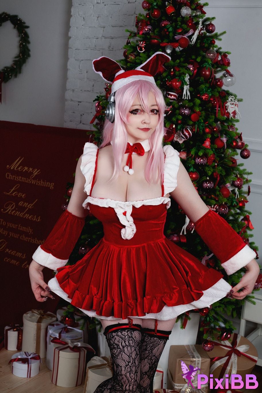 Kamelya Chan Super Sonico Xmas PixiBB.COM