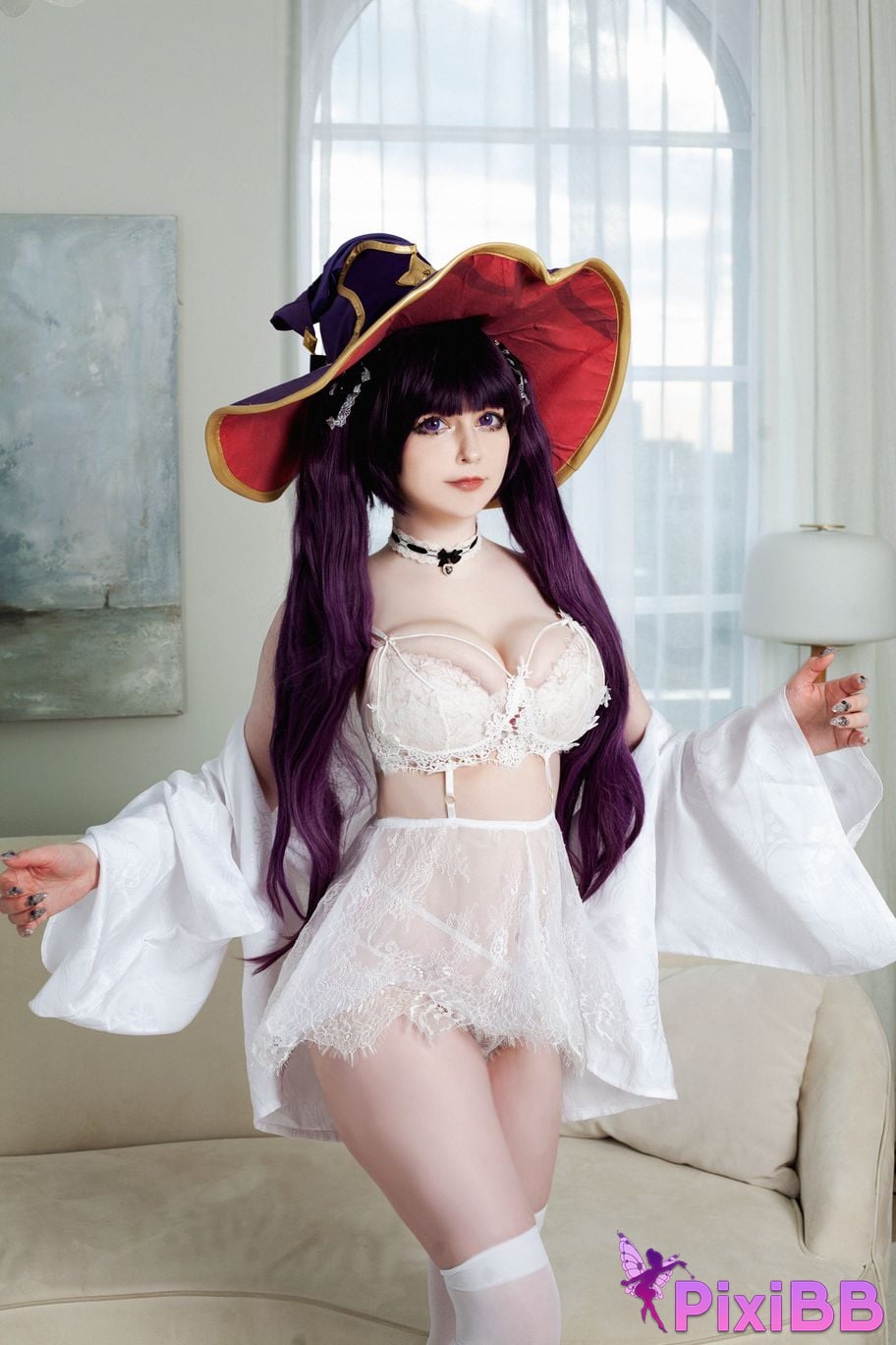 Kamelya Chan Mona Lingerie (Genshin Impact) PixiBB.COM 11