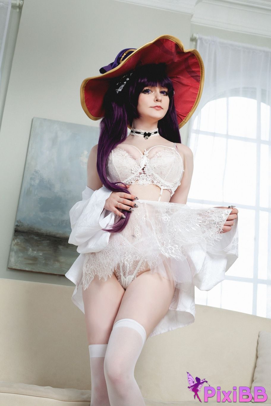 Kamelya Chan Mona Lingerie (Genshin Impact) PixiBB.COM